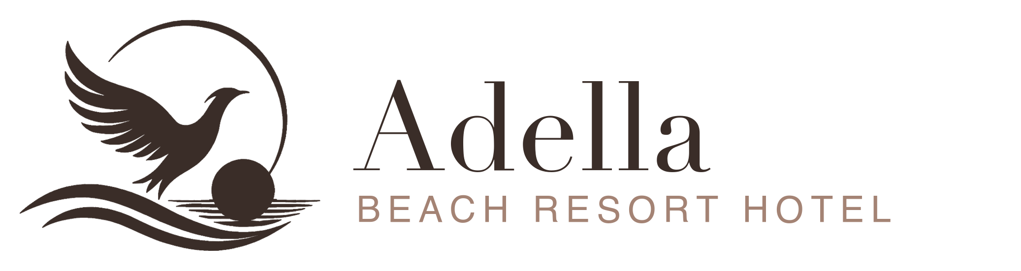 Adella Beach Resort Hotel logo koyu